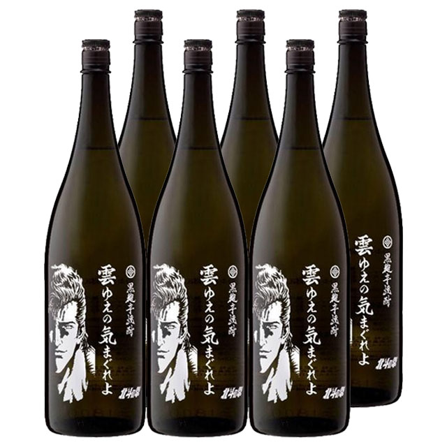 北斗の拳 ジュウザ 雲ゆえの気まぐれよ 25度 1800ml×6本 芋焼酎 光武酒造 佐賀 【北斗の拳】【コラボ】※北海道・東北エリアは別途運賃が1000円発生します。