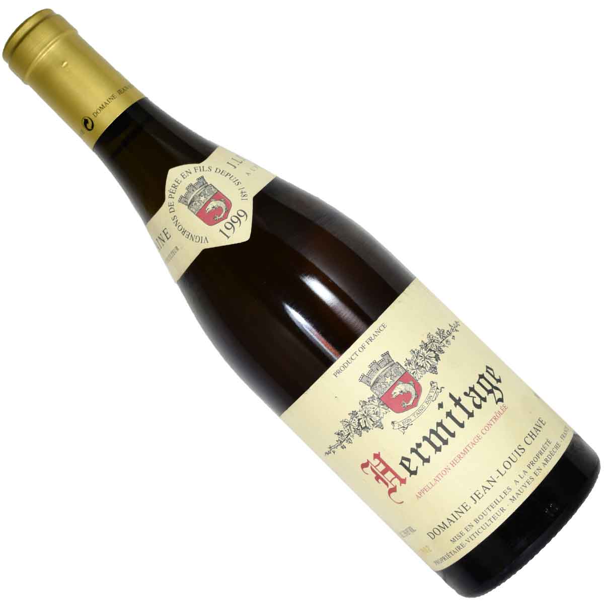 ［1999］［平成11年］エルミタージュ・ブラン 750ml白 ドメーヌ・ジャン・ルイ・シャーヴDomaine Jean-Louis CHAVE - Hermitage - Cotes du rhone｜オーリック