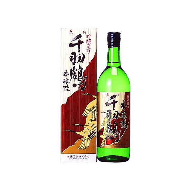 楽天市場】久住千羽鶴 大吟醸 17度 720ml (清酒 日本酒) 佐藤
