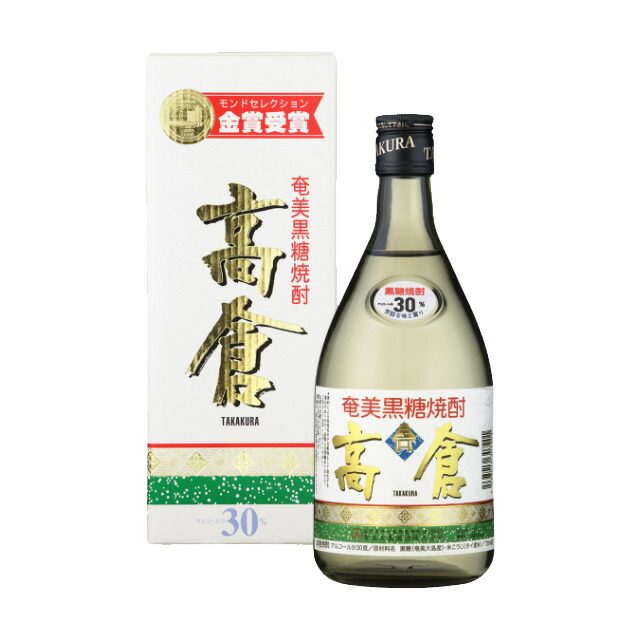 楽天市場】高倉 たかくら 奄美黒糖焼酎 奄美大島酒造 30度 1800ml 瓶