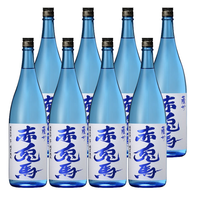 薩州 赤兎馬ブルー(せきとば) 20度 1800ml×8本 芋焼酎 薩洲濱田屋伝兵衛※北海道･東北エリアは別途運賃が1000円発生します。