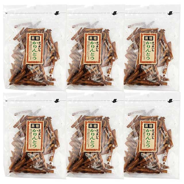 【楽天市場】黒糖かりんとう チャック付 150g×6袋 唐船峡食品 鹿児島※北海道･東北エリアは別途運賃が1000円発生します。：オーリック