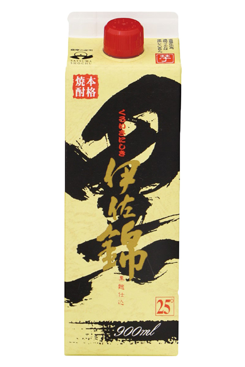 楽天市場】【送料別】 黒伊佐錦 25度 1800ml パック 大口酒造 焼酎