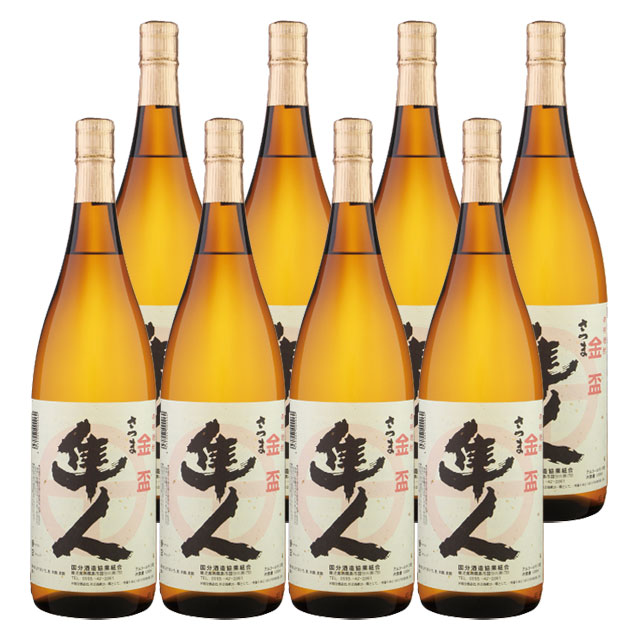 さつま隼人 25度 1800ml×8本 芋焼酎 国分酒造※北海道・東北エリアは別途運賃が1000円発生します。