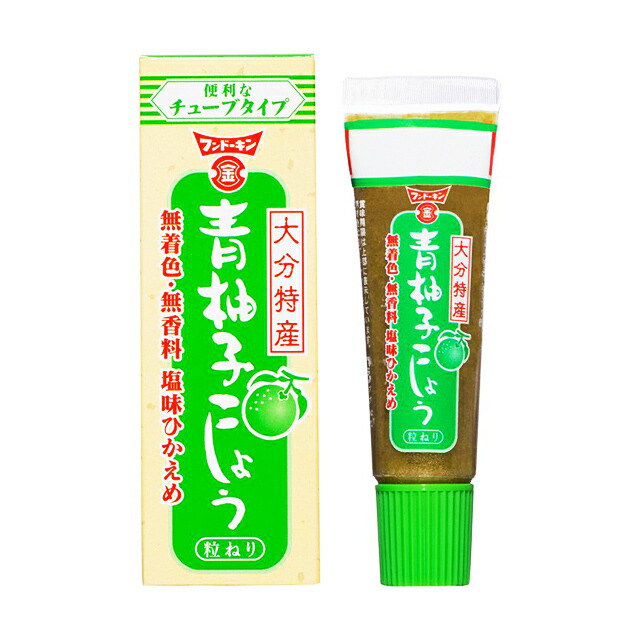 お歳暮 フンドーキン 青柚子こしょう チューブタイプ 30ｇ フンドーキン醤油 スパイス調味料 大分県 www.