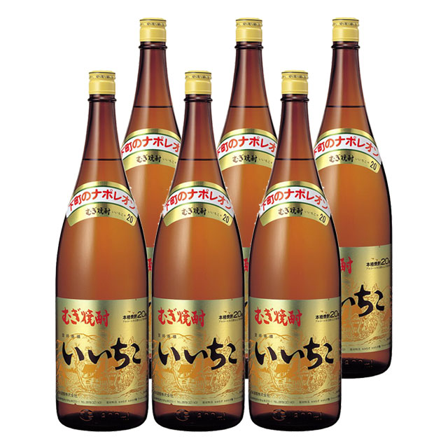 いいちこ 20度 1800ml &times; 6本 セット 麦焼酎 三和酒類※北海道・東北地区は、別途送料1000円が発生します。｜オーリック 7,406円