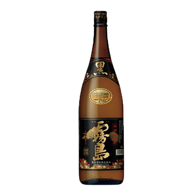 霧島酒造 黒霧島　２５％　０．７２Ｌ　イモ 黒霧島 25％ 1.8L ｲﾓ｜酒類・飲料・加工食品・アルコールの卸