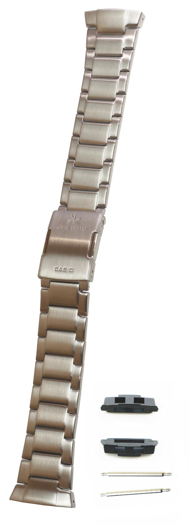 カシオ [CASIO] ウェブセプター WVA-M640TD,WVA-M650TD,WVQ-M410用バンド（ベルト）＋接続部品付き