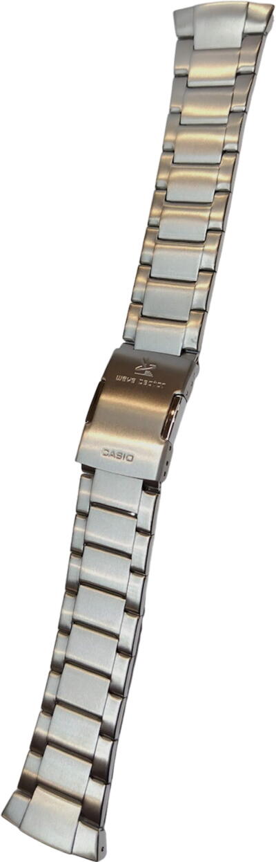 楽天市場】カシオ純正ベルト WVA-M640D金属バンドモデル専用バンド