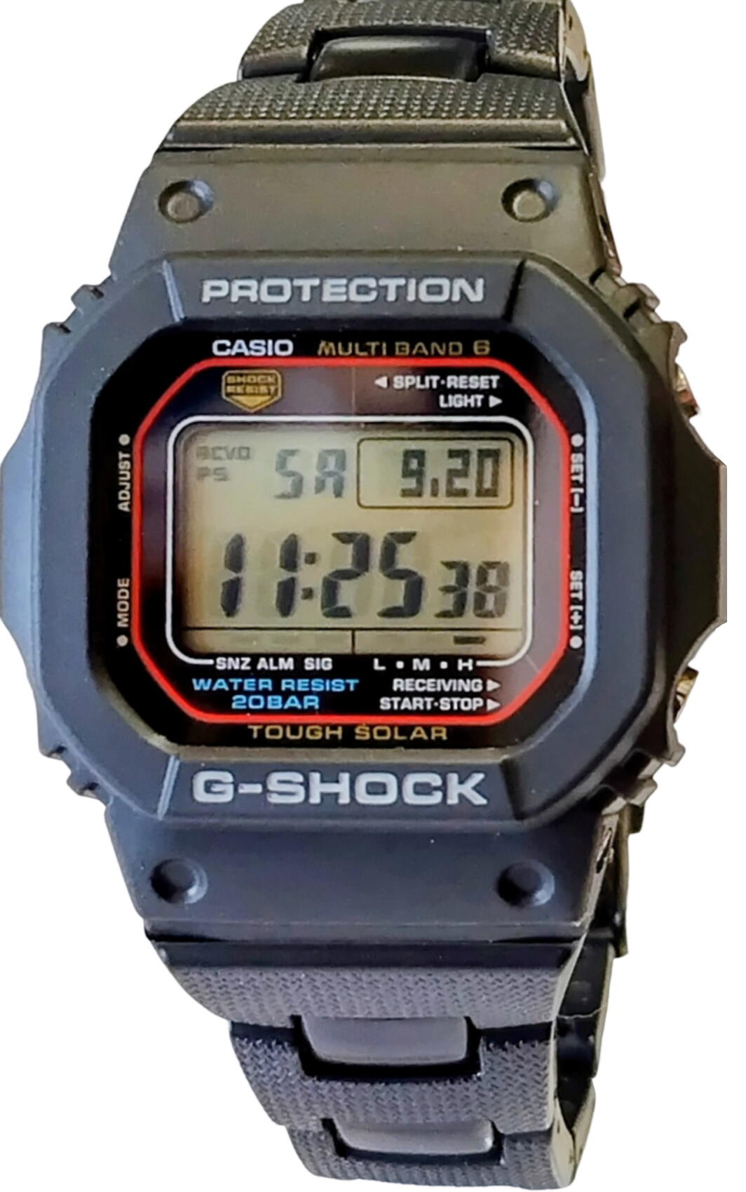 G-SHOCK gw-5000u メタルコアバンド　電波ソーラー レビュー】G-SHOCK GW-5000U-1JF｜質実剛健さを体現した電波