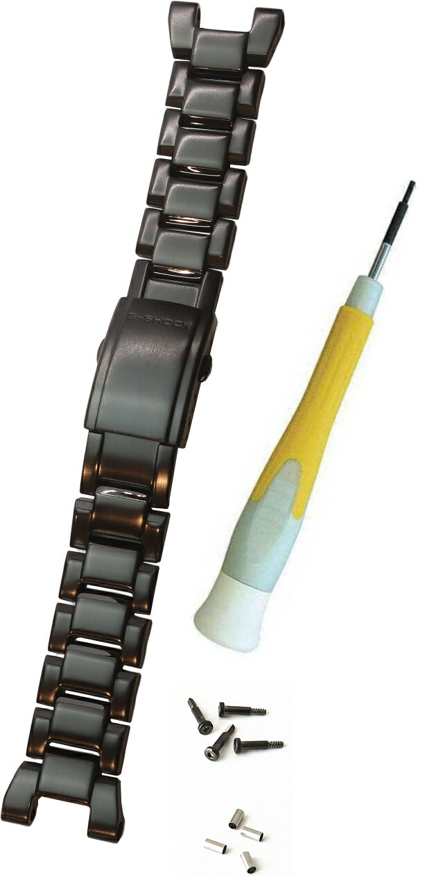 カシオ [CASIO] G-SHOCK G-STEEL [新品]GST-S100D,GST-B100,GST-W110BD,GST-W100,GST-W100G,GST-W300,GST-W310,GST-W130,GST-W100D,GST-W300G 用取り替えっこ金属元素周波数帯域（三尺帯）＋ねじ釘煙管＋１番ウッド付き添い人