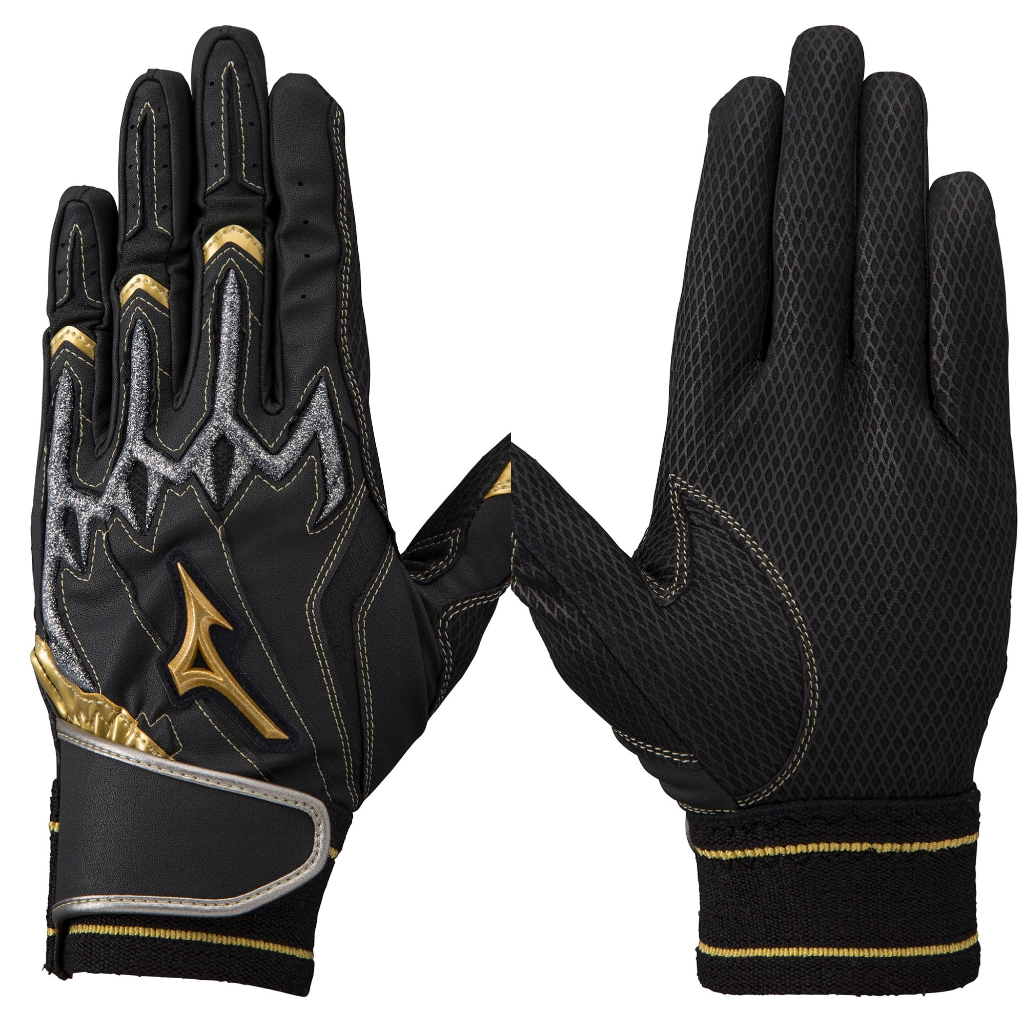 野球　ミズノプロ バッティンググローブ　限定品 楽天市場】野球 ミズノプロ バッティンググローブ 両手 ミズノ