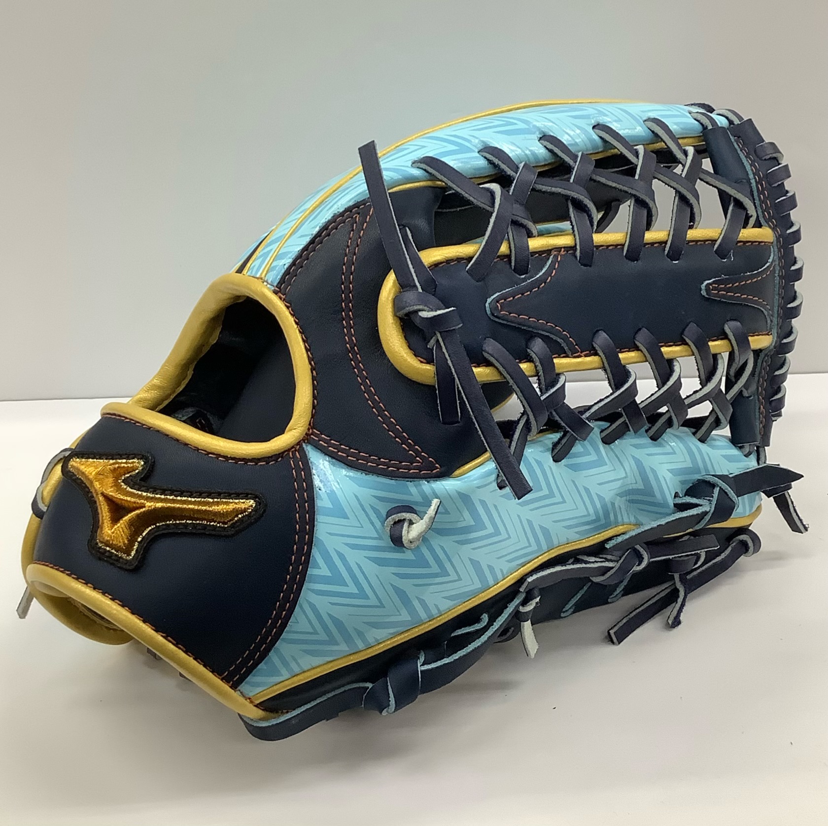 ミズノプロ 軟式用 外野手 左投げ 1AJGR97107 サイズ18N 限定品 楽天市場】ミズノプロ 軟式用 グラブ 外野手用 サイズ18N