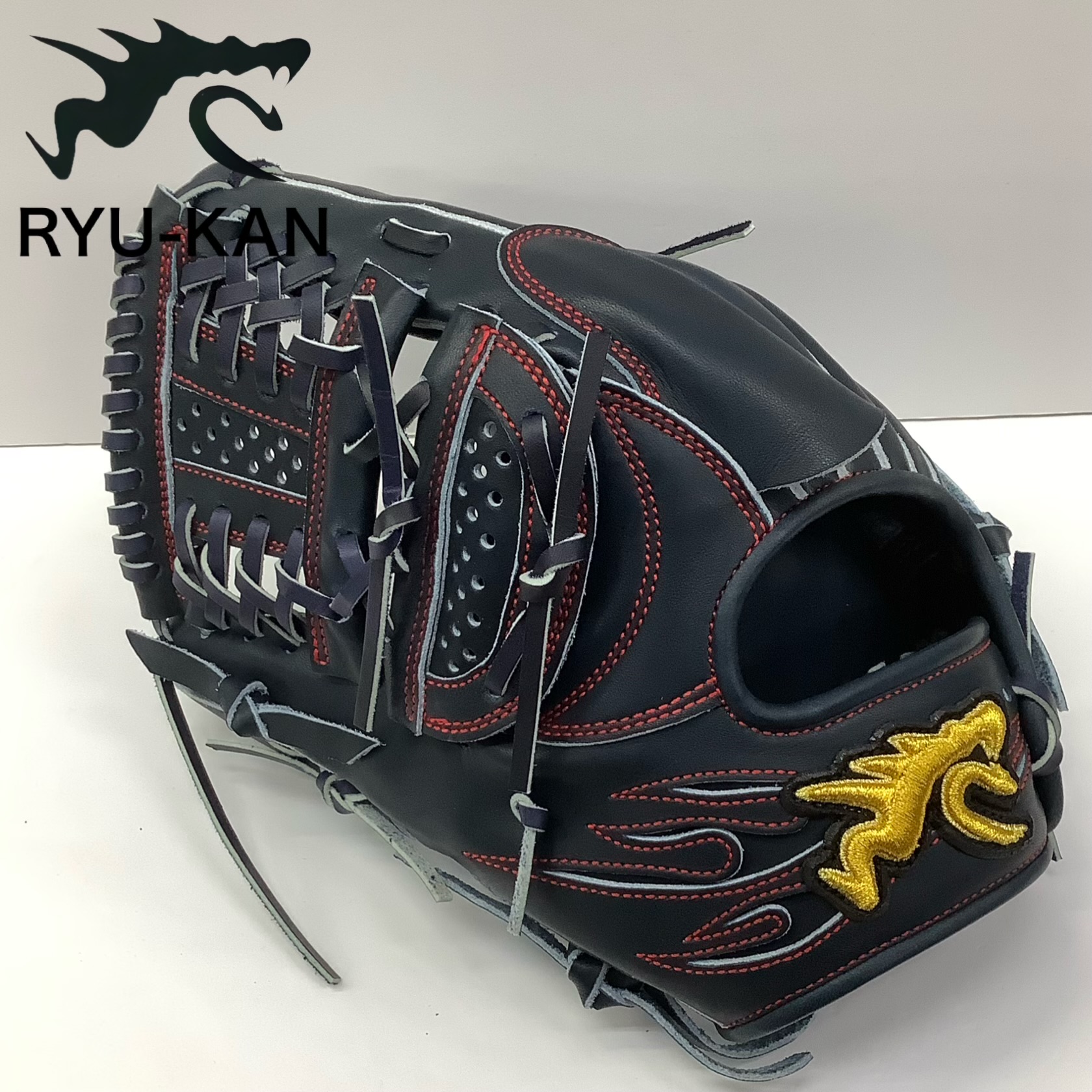 楽天市場】ryu グローブ 硬式グローブ ピッチャー 高校野球対応