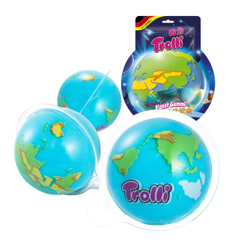 市場 売切れお子様人気 トローリ Asmr 5個入 目玉グミ お菓子 Youtube 袋かわいい 地球グミ 可愛い サッカーグミ