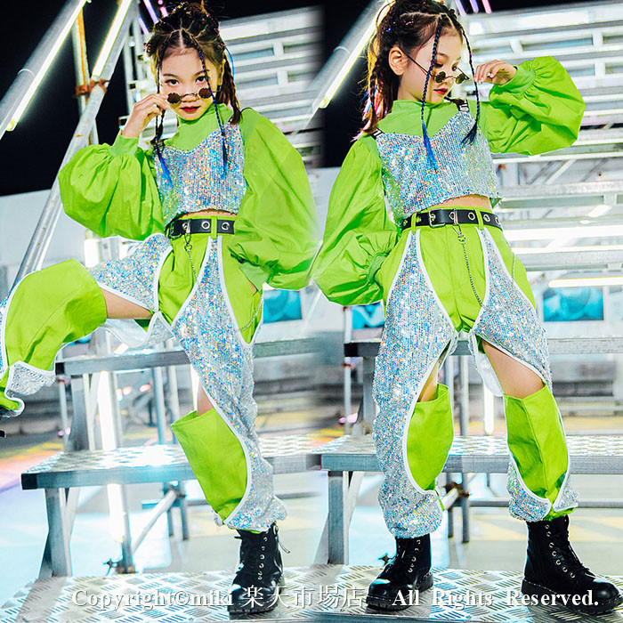 度合い1位勝ちえる｜上下セットアップ KPOP 社交ダンス御召しもの 緑であること螢光色 しろがね色 スパンコール キッズダンス御召しもの チアダンス御召しもの 御居処跳ねる チアリーダー ズージャー社交ダンス HIPHOP グルーズ ジャッズ 勇気付ける団 柔軟体操服 上演御召しもの レディース お上さん 制服 真似形見せ物