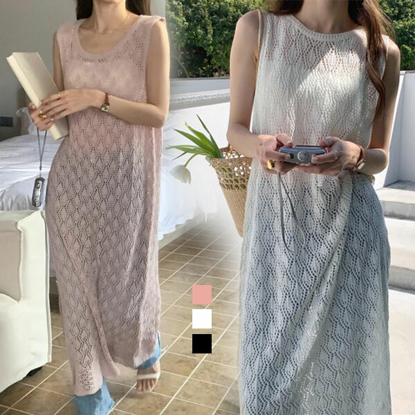 フェアリーコア ウィッシュコア♡花柄総レースチュールワンピ ノースリーブ 生成 フェアリーコア ウィッシュコア♡花柄総レースチュールワンピ