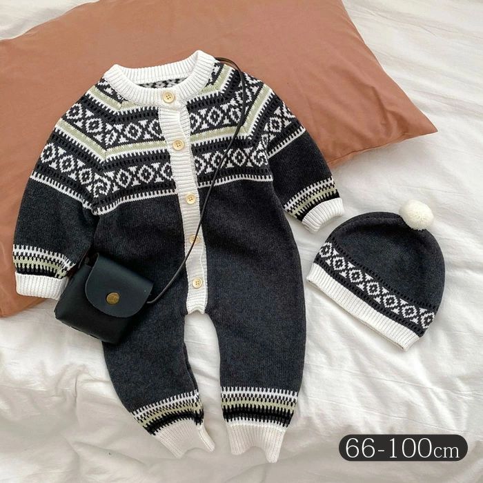 貨物輸送無料  もの言う花 編み物ロンパース 押しかぶせる櫂 長袖 ベビー服 新生児 お子さん キッズ 小わっぱ服 鳥打ち帽付き添い人 あったか 編み物 ロンパース 前食い違い 上半身背広 分かりやすい 自然的 愛くるしい 66 73 80 90  小わっぱ 生み出すことお祝い 着ぐるみ 退院着 春 秋 冬 画像参照