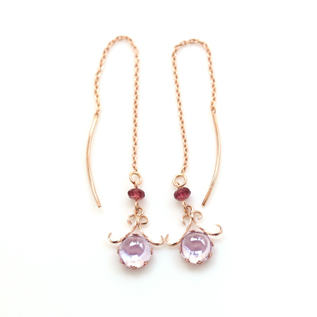 ピンクゴールドアメリカンピアス 18k ロードライトガーネット 紫陽花 ピンクゴールドピアス K18 シンプル レディース 揺れるピアス クラシカル 18金 上品 気品 おしゃれ デザイン アンティーク 色気 セクシー 大人 18金 18k ロードライトガーネット ピンクゴールドピアス ピンクゴールドアメリカンピアス 18k ロードライトガーネット 紫陽花 ピンクゴールドピアス K18 シンプル レディース 揺れるピアス クラシカル 18金 上品 気品 おしゃれ デザイン アンティーク 色気 セクシー 大人 18金 18k ロードライトガーネット ピンクゴールドピアス