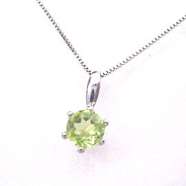 楽天市場 今だけ10 Offセール あす楽対応 ペリドット 8月誕生石 K18 ホワイトゴールドネックレス レディース ペンダント アルシラート 18k 18金 ティファニーセッティング 一粒ネックレス 人気 定番 おすすめギフト 誕生日プレゼント 女性 Cafe Fragrant Olive