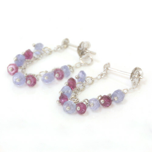 人気特価激安 タンザナイト ロードライトガーネットピアス オルテニシエ 新着商品 Fundara Org Ar