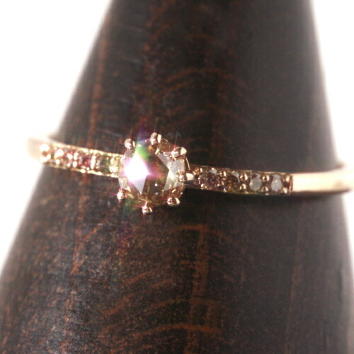 超特価sale開催 シンプル 華奢 誕生日プレゼント 指輪 レピュタル レディース リング ピンクゴールド 0 15ctブラウンダイヤモンド ファッションリング おしゃれ 宝石 ブランド ジュエリー ゆびわ 可愛い P Di Www Egyhealthexpo Com