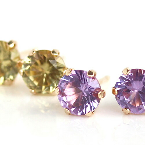 紫色 パープルの宝石のジュエリー ピアス ネックレス 指輪など