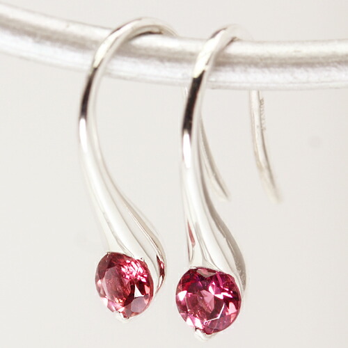 新品本物抜群のホワイトゴールドピアス クーポンで最大5000円off 14金 K14ホワイトゴールドピアス ピンクトルマリン ピンクトルマリン フックピアス レディース ブランド フックピアス 14金 14k 華奢 レディース パシュレーン 14k 14金 シンプル 小粒 可愛いピアス