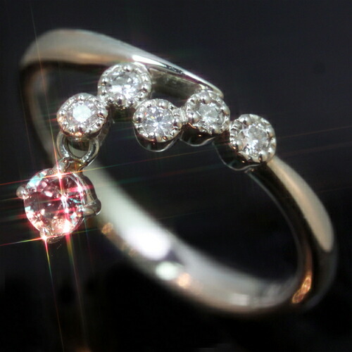 オープニング大セール 指輪 シャレーゼ レディース リング ゴールド ダイヤモンド エメラルドマイン社ブラジル産アレキサンドライト 華奢 おしゃれ 宝石 ブランド ジュエリー ゆびわ 可愛い ファッションリング シンプル 指輪 リング Kontrapunkt Mk Org