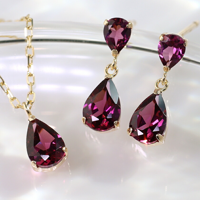 紫色の宝石、パープルジュエリー特集。ムラサキ、ワイン、ボルドーなど