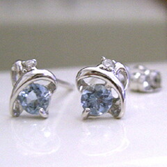 日本産 ピアス アクアマリンサンタマリア 宝石 ブランド ジュエリー 可愛いピアス ダイヤモンドピアス オーシャンドリーム Www Dgb Gov Bf