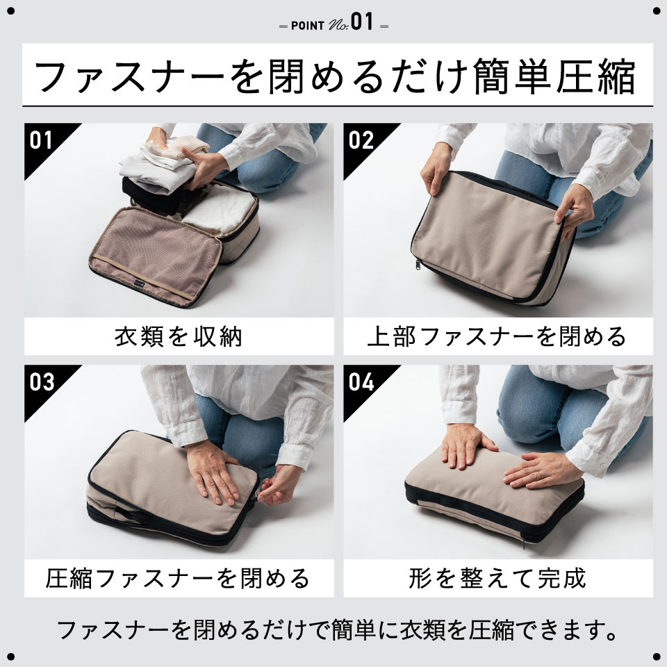 ＼先着250枚★クーポンで10%OFF／トラベルポーチ 圧縮袋 圧縮ポーチ 圧縮バッグ 旅行 旅行用圧縮袋 衣類 収納ポーチ 軽量 コンパクト 大容量 撥水 仕分け ファスナー 内ポケット 国内旅行 海外旅行 出張 おむつ トラベルグッズ 便利グッズ 洗える 誕生日 ギフト プレゼント