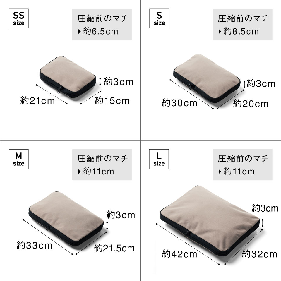 ＼先着250枚★クーポンで10%OFF／トラベルポーチ 圧縮袋 圧縮ポーチ 圧縮バッグ 旅行 旅行用圧縮袋 衣類 収納ポーチ 軽量 コンパクト 大容量 撥水 仕分け ファスナー 内ポケット 国内旅行 海外旅行 出張 おむつ トラベルグッズ 便利グッズ 洗える 誕生日 ギフト プレゼント