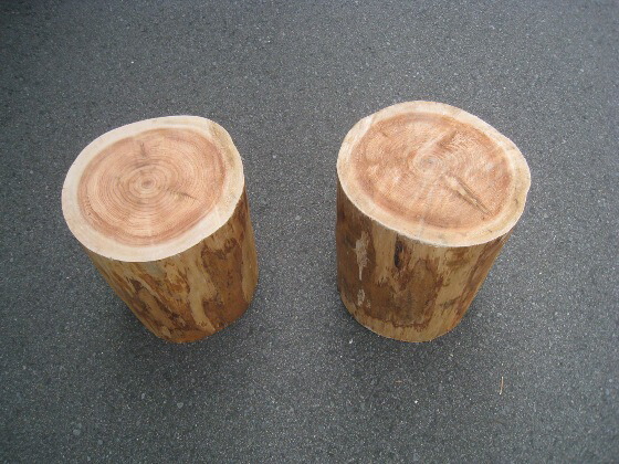 楽天市場】丸太いす皮なし 杉輪切り 群馬県産木材 【高さ40.0cm×直径30