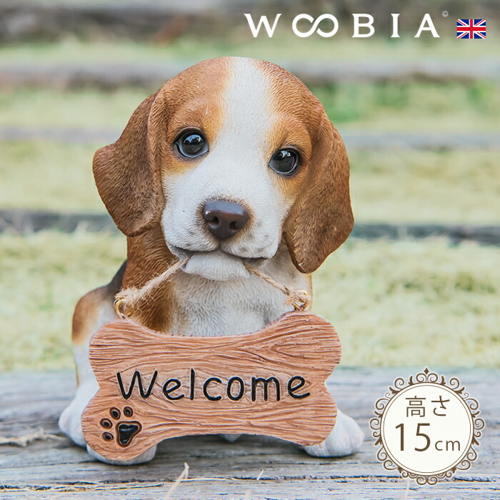 楽天市場】犬の置物 ビーグル シンウエルカムボード ドッグ ワンちゃん