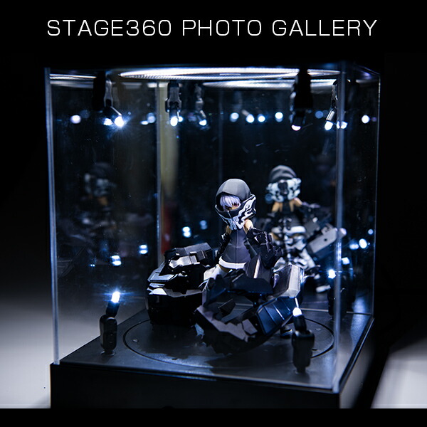 ホビージャパン 掲載 STAGE 360《Lサイズ》〔 フィギュアケース