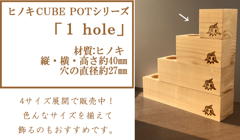 楽天市場 福袋 送料無料 5個セット 多肉植物 木製 植木鉢 ミニポット 北欧 印鑑立て デスクワーク 卓上 観葉植物 プランター おしゃれ 寄せ植え クリスマス 印鑑スタンド プレゼント ギフト Hole ヒノキ 桧 檜 ガーデニング キノオウチ Made In鳥取の木製雑貨