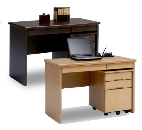 楽天市場】デスク サファリ 幅110cm パソコンデスク 書斎デスク 袖なし