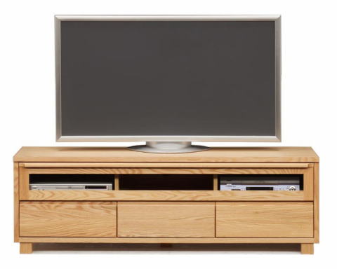 テレビボード テレビ台 ローボード アンリ 幅153cm リビング 収納 引出し 扉 脚付き オイル仕上げ シンプル 日本製 国産 開梱・設置サービス【smtb-KD】｜木下家具
