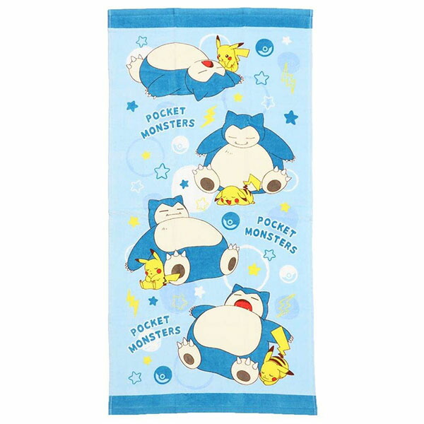 市場 ポケットモンスター コンパクトバスタオル
