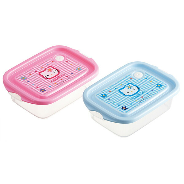 楽天市場】抗菌 シールボックス 500ml (2個入) ハローキティ