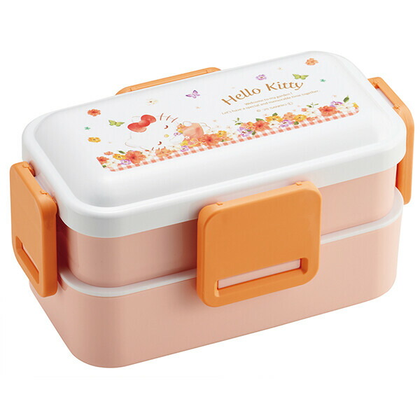 楽天市場】ハローキティ 抗菌 丸型ランチボックス2段 「キティは