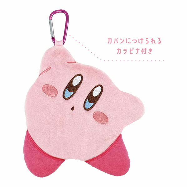 星のカービィ「ダイカットフラットポーチ(カービィ)」画像