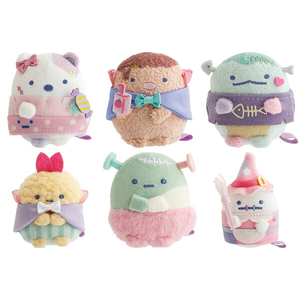 楽天市場】リラックマ てのりぬいぐるみ スプーキーハロウィン 6点