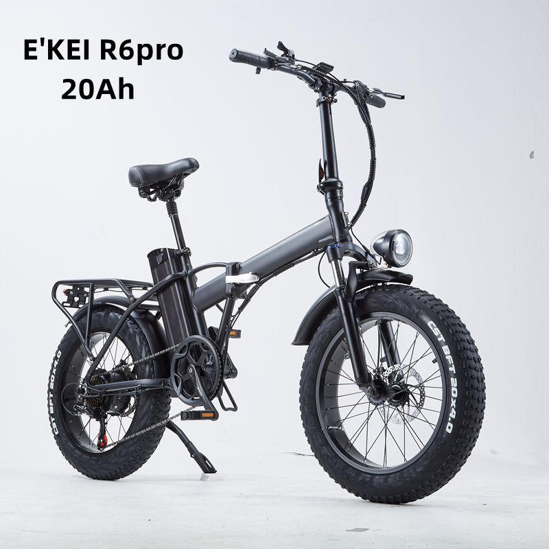 楽天市場】E'KEI R6pro ファットバイク 20インチ 折りたたみ式 ペダル