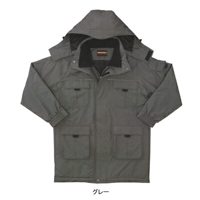 サンエス 作業服 防寒着 AD30251 エコ防水防寒コート XL(＝3L＝EL)サイズ[作業服から事務服まで総アイテム数10万点以上!][綺麗で丁寧な刺しゅう職人の店]