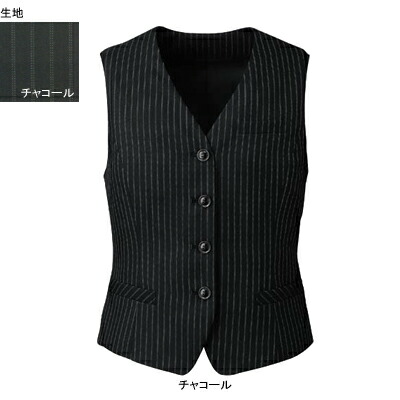 事務服・ユニフォーム・事務所お召しもの ヌーヴォ FV35889 限りない 21号-23号 レディースファッション-ベスト-事務服