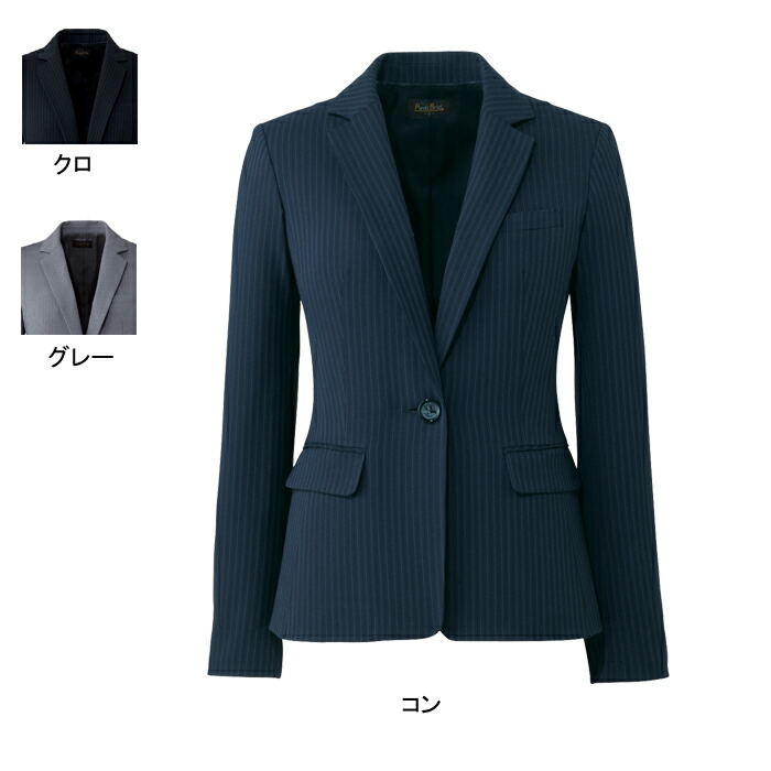 事務服・制服・オフィスウェア ピエ HCJ3600 キテミテ体感ジャケット 21号-25号