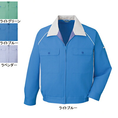 自重堂 作業服 42800 エコ製品制電ブルゾン 4L-5L 秋冬用 作業着 メンズ ワークウェア jichodo かっこいい