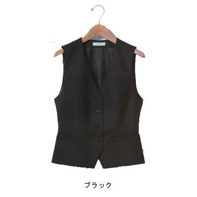 事務服・ユニフォーム・事務所お召しもの ユニ小母さん U5130 限りない 17号-19号 事務服-レディースファッション-ベスト